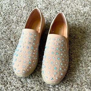 Andiamo women’s bejeweled shoes, size 6, NWOT